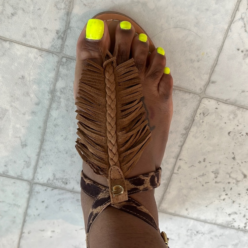 Guess Sandals Worn Once Size 8
